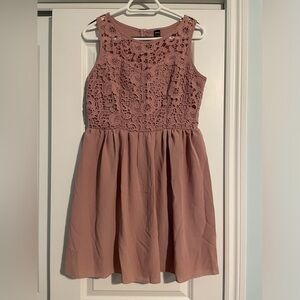 Pink chiffon SHEIN dress - brand new